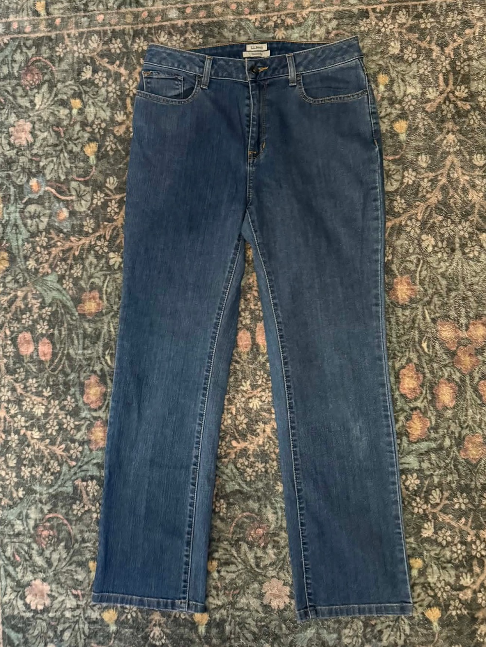 L.L. Bean Women’s Classic Fit Blue Jeans Size 10